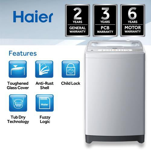 HAIER WASHING MACHINE (SEMI)